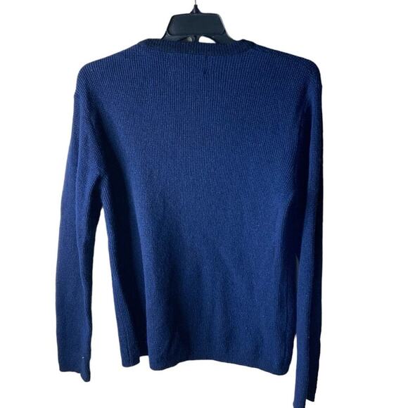 Abercrombie & Fitch Sweater Mens Large Wool Blend Knit Crewneck Pullover Preppy - Picture 4 of 7